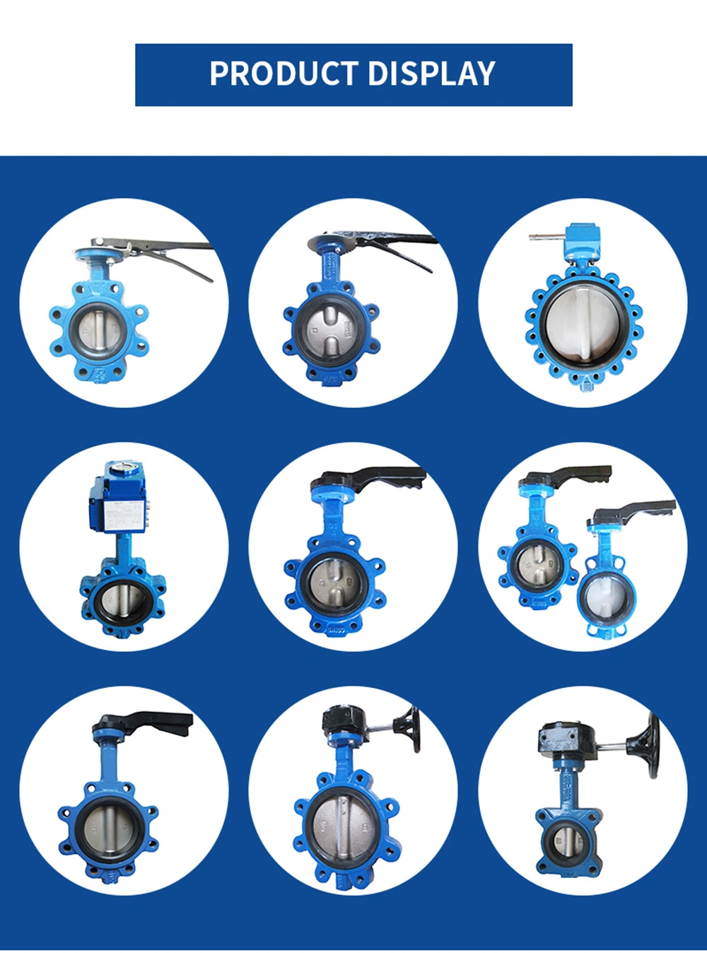 API CE Factory Wafer Lug Type Center Soft Seat Lined Butterfly Valve