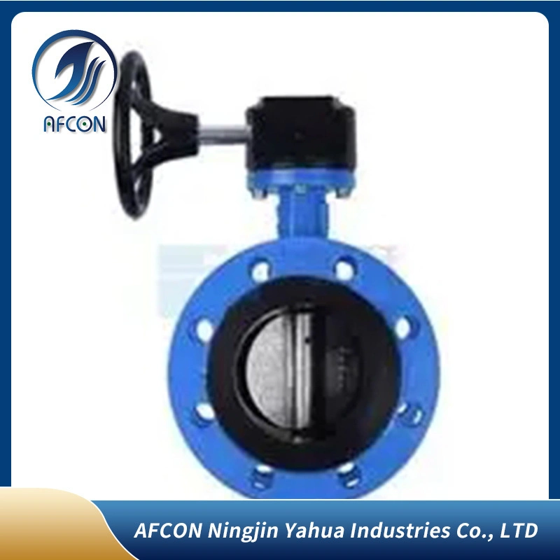 for Sale Pn16 Ductile Cast Iron Di Hand Operated Double Flanged Butterfly Valve